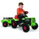 TRACTOR MERCEDES CON REMOLQUE - BATERÍA 6V