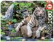 PUZZLE 1000 TIGRES BLANCOS DE BENGALA