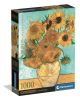 Puzzle Clementoni 1000 Museum Sunflowers Compact Box