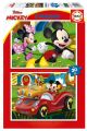 PUZZLE 2x20 MICKEY MOUSE FUN HOUSE