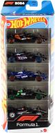 HOT WHEELS PACK 5 FORMULA 1