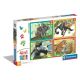 Puzzle animales progresivo 4 en 1 Baby Cuddles Clementoni 21532 CLEMENTONI