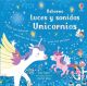 LIBRO LUCES Y SONIDOS  UNICORNIOS