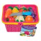 CESTA DE FRUTAS Y VEGETALES PARA CORTAR