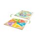 PARCHIS & OCA 6 JUG TABLERO DE MADERA