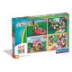 PUZZLE 4 EN 1 MICKEY MOUSE CLUB HOUSE