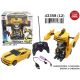 COCHE TRANSFORMABLE R/C CARGADOR USB