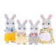 Sylvanian Families -  FAMILIA CONEJO COLITA DE ALGODON