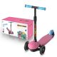 PATINETE 3 RUEDAS ROSA LUCES LED