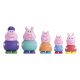 PEPPA PIG: 5 FIGURAS DE BAÑO (FAMILIA)