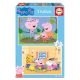 PUZZLE 2X48 PEPPA PIG - EDUCA