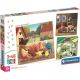 Puzzle Clementoni Momentos de la Granja de 3x48 piezas
