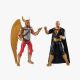 FIGURAS DC BLACK ADAM + HAWKMAN