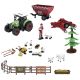 SET GRANJA 30 PZAS CON TRACTOR, ANIMALES Y FIGURAS
