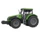 TRACTOR VERDE CON REMOLQUE  LUCES Y SONIDO
