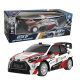 VEHICULO RACING BLANCO Y ROJO 1:24 R/C