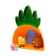 BOB ESPONJA CASA PIÑA Y DOS FIGURAS