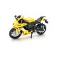 MOTO YAMAHA YZF-R1 1:18 AMARILLO